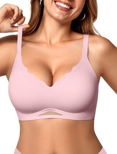 Women's Sheer Mesh Seamless Bra